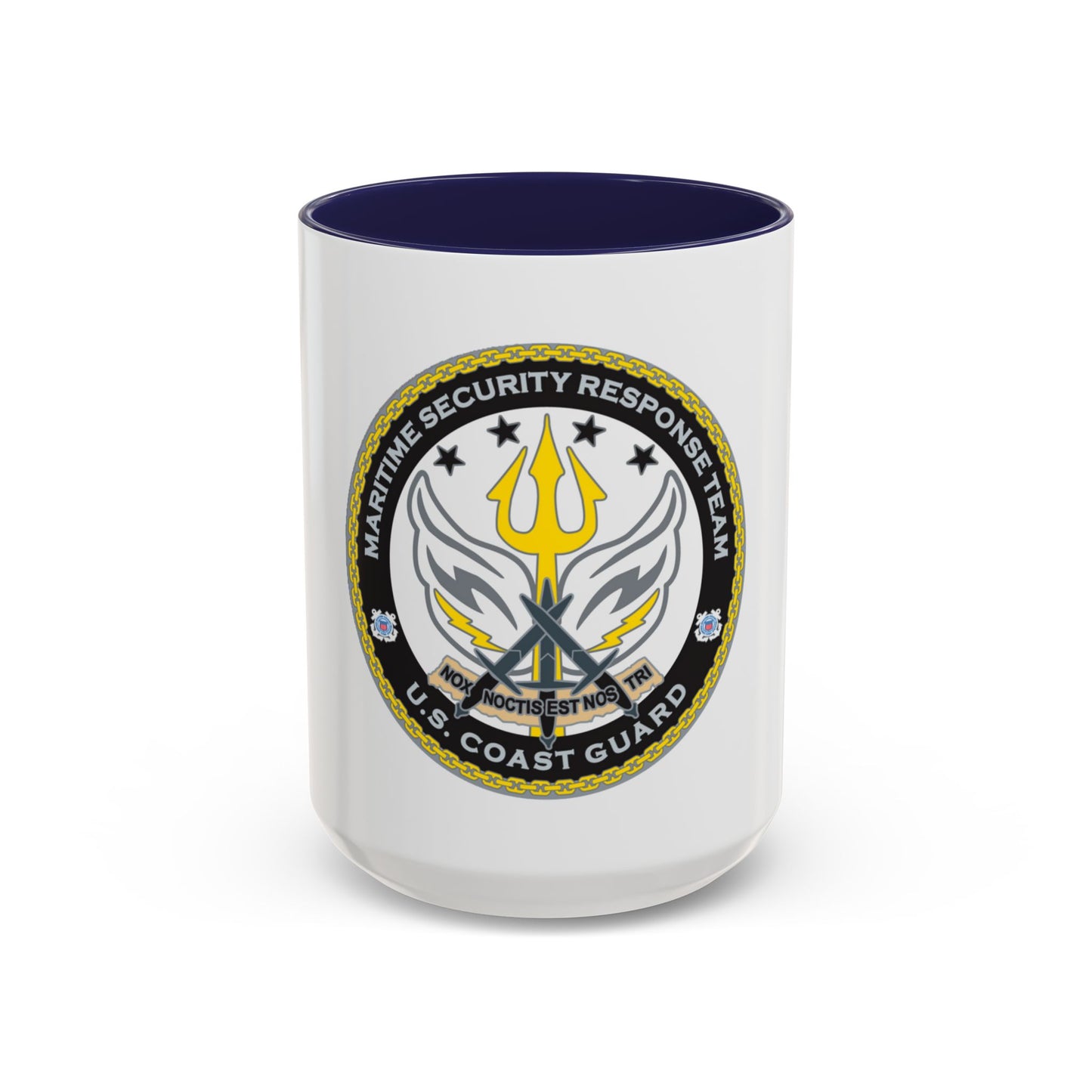 Maritime Security Response Team (U.S. Coast Guard) Accent Coffee Mug