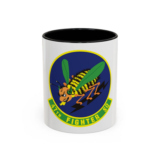 47th Fighter Squadron (U.S. Air Force) Accent Coffee Mug