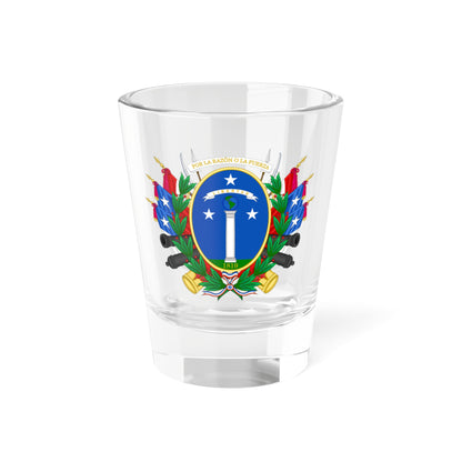 Greater Coat of Arms of Chile 1819-1834 (Chile) (Coat of Arms) Shot Glass 1.5oz