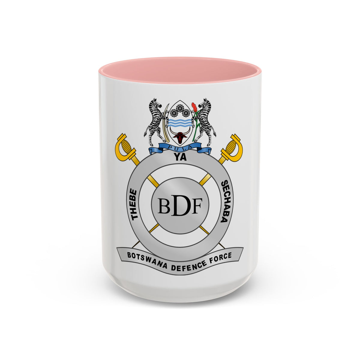 Botswana Defence Force - Accent Coffee Mug