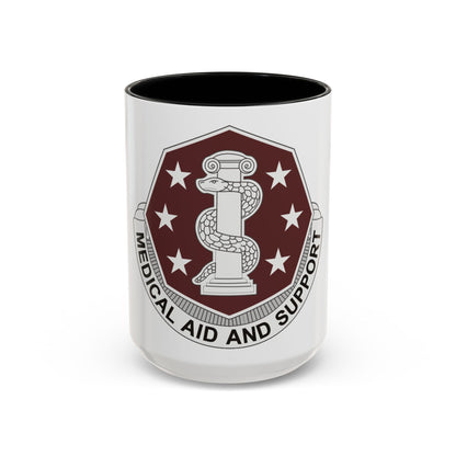 168 Medical Battalion (U.S. Army) Accent Coffee Mug