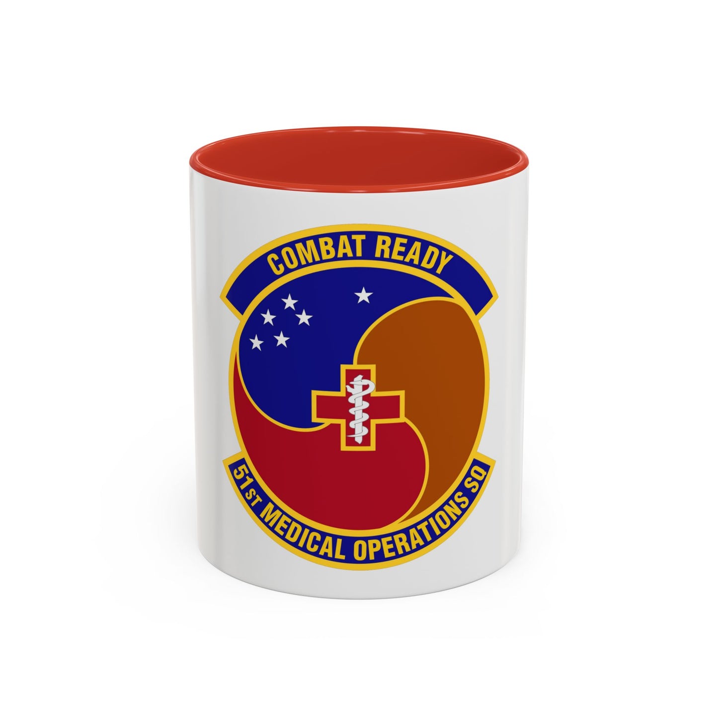 51st Medical Operations Squadron (U.S. Air Force) Accent Coffee Mug