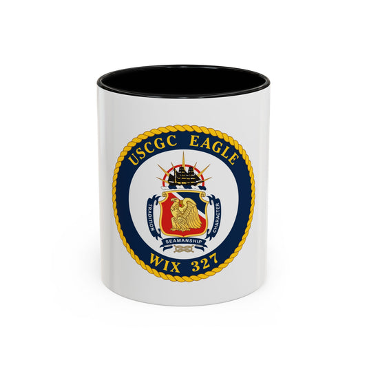 USCGC Eagle WIX 327 (U.S. Coast Guard) Accent Coffee Mug