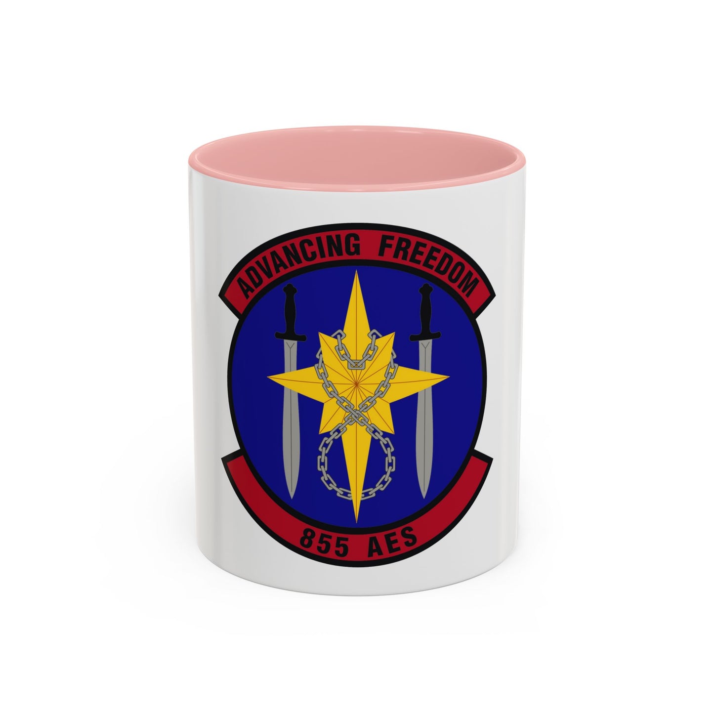 855th Air Expeditionary Squadron (U.S. Air Force) Accent Coffee Mug