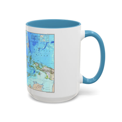Indonesia 1 (1996) (Map) Accent Coffee Mug