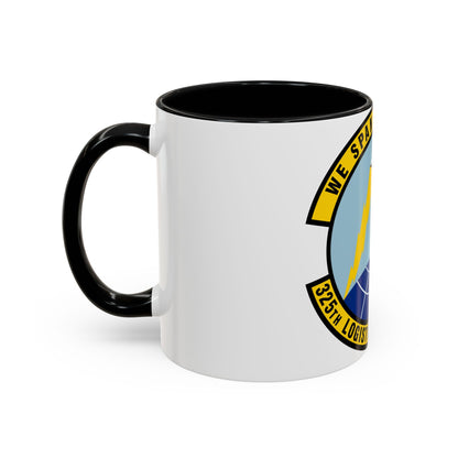 325 Logistics Readiness Squadron ACC (U.S. Air Force) Accent Coffee Mug