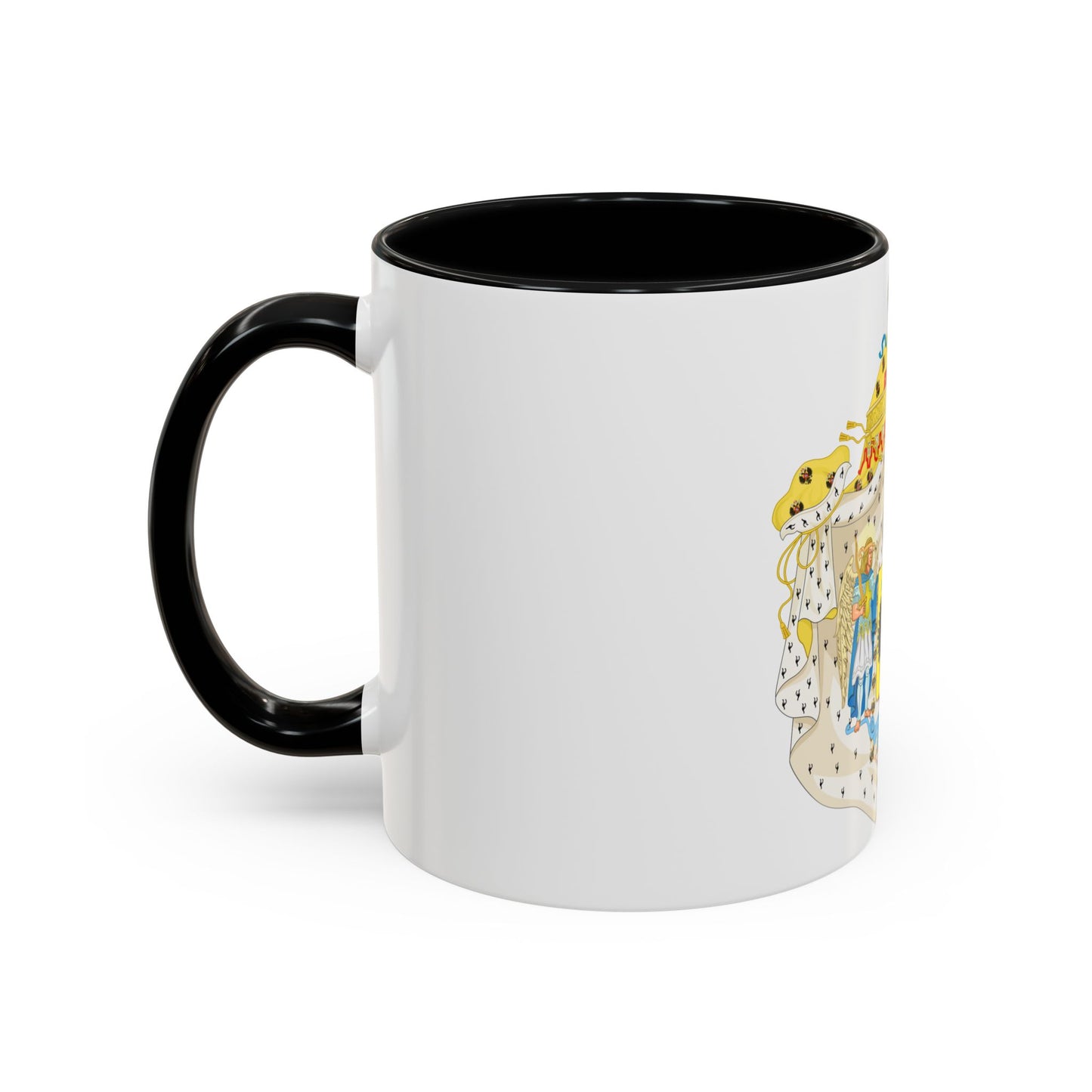 Great Coat of Arms of Congress Poland - Accent Coffee Mug