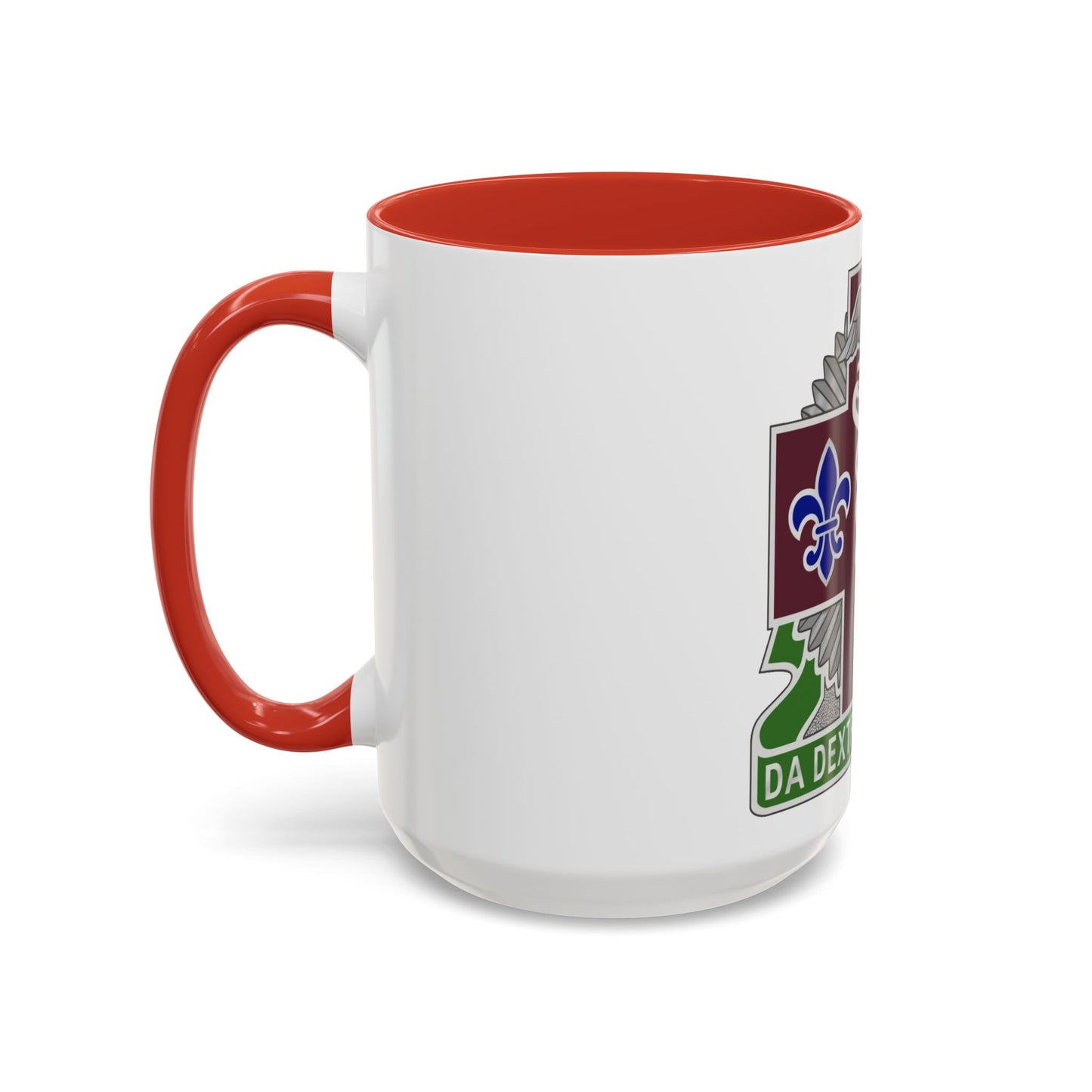 65 Medical Brigade 2 (U.S. Army) Accent Coffee Mug