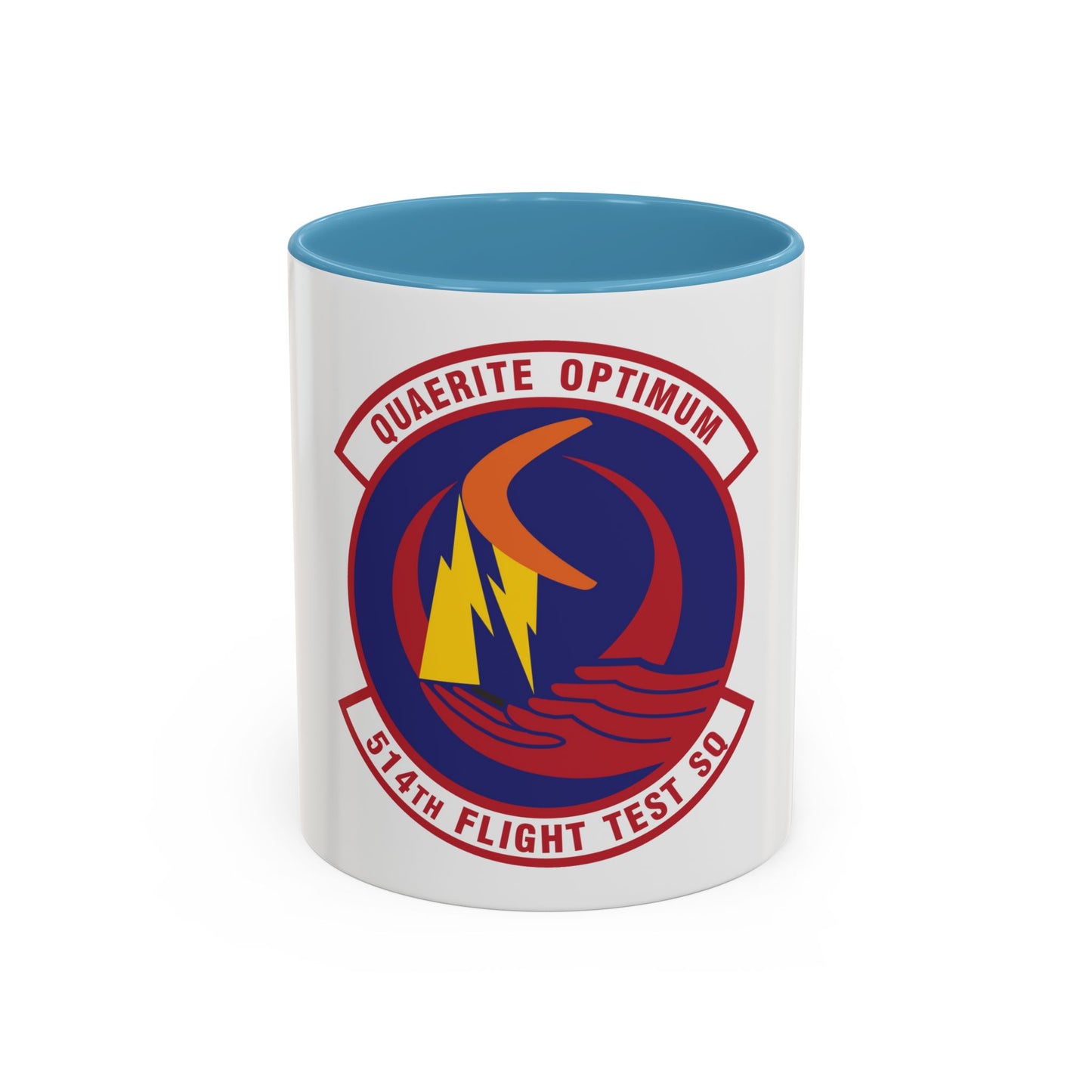 514th Flight Test Squadron (U.S. Air Force) Accent Coffee Mug
