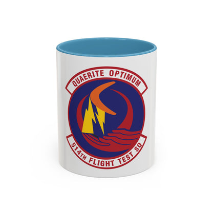 514th Flight Test Squadron (U.S. Air Force) Accent Coffee Mug