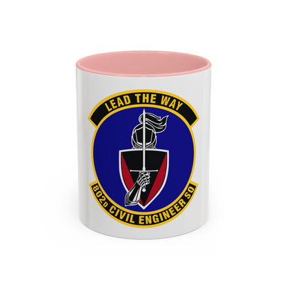 802d Civil Engineer Squadron (U.S. Air Force) Accent Coffee Mug
