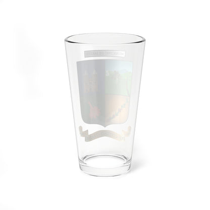 Nuevo escudo de El Jardín Antioquia (Colombia) (Coat of Arms) Pint Glass 16oz