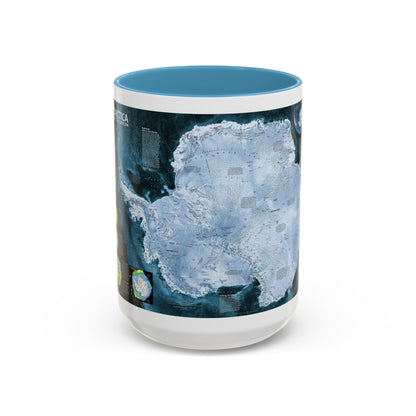 Antarctica (2002) (Map) Accent Coffee Mug