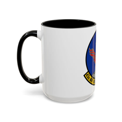 43 Air Mobility Squadron AMC (U.S. Air Force) Accent Coffee Mug