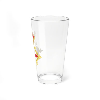 St Georges Cross Crowned Badge (Spain) (Coat of Arms) Pint Glass 16oz