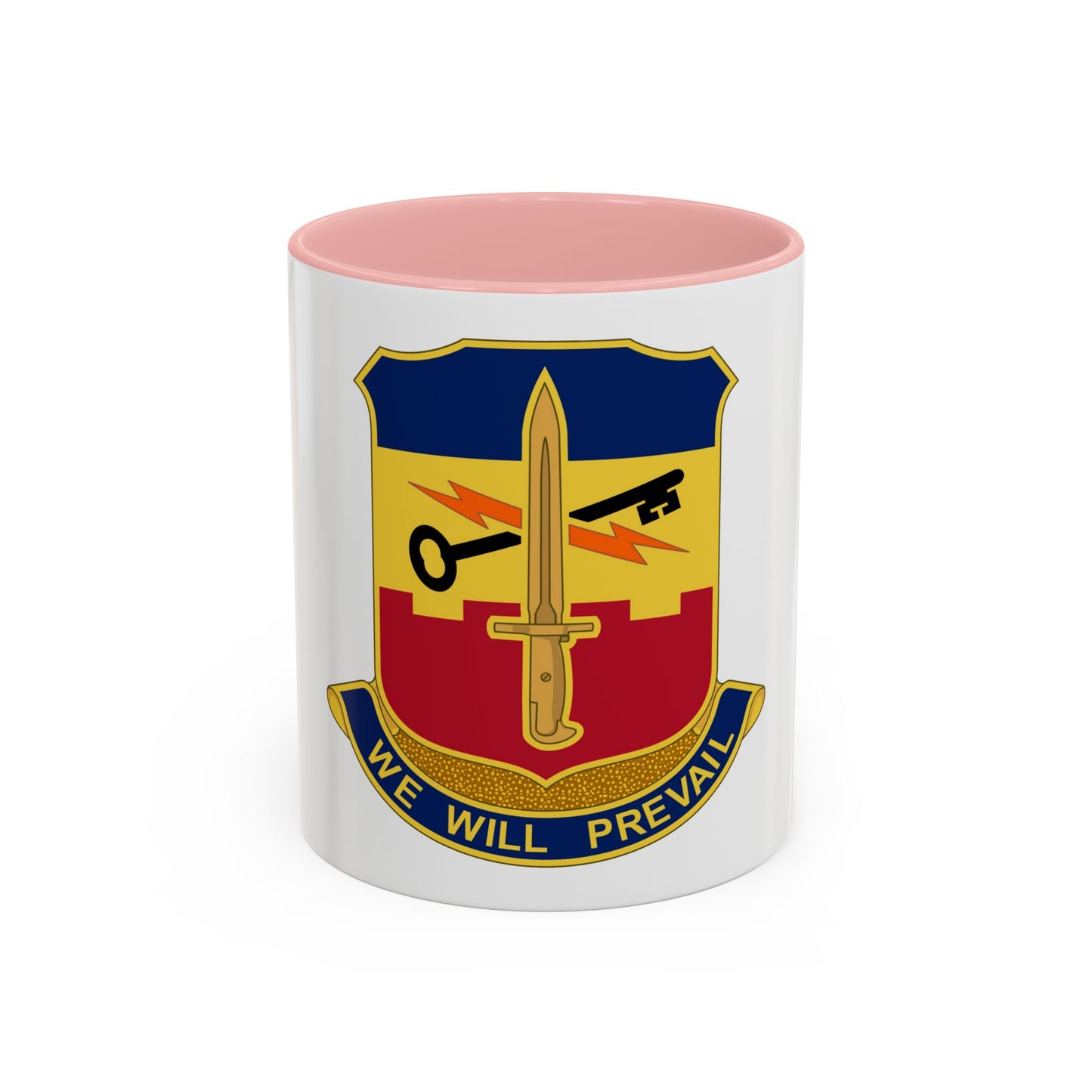 741 Engineer Battalion (U.S. Army) Accent Coffee Mug