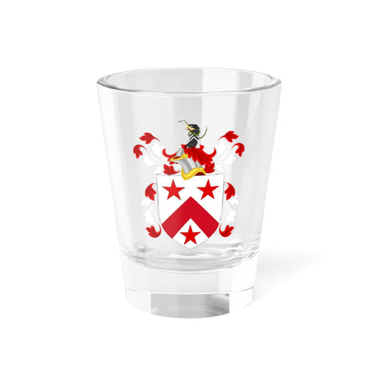 Coat of Arms of John Broughton (United States) (Coat of Arms) Shot Glass 1.5oz