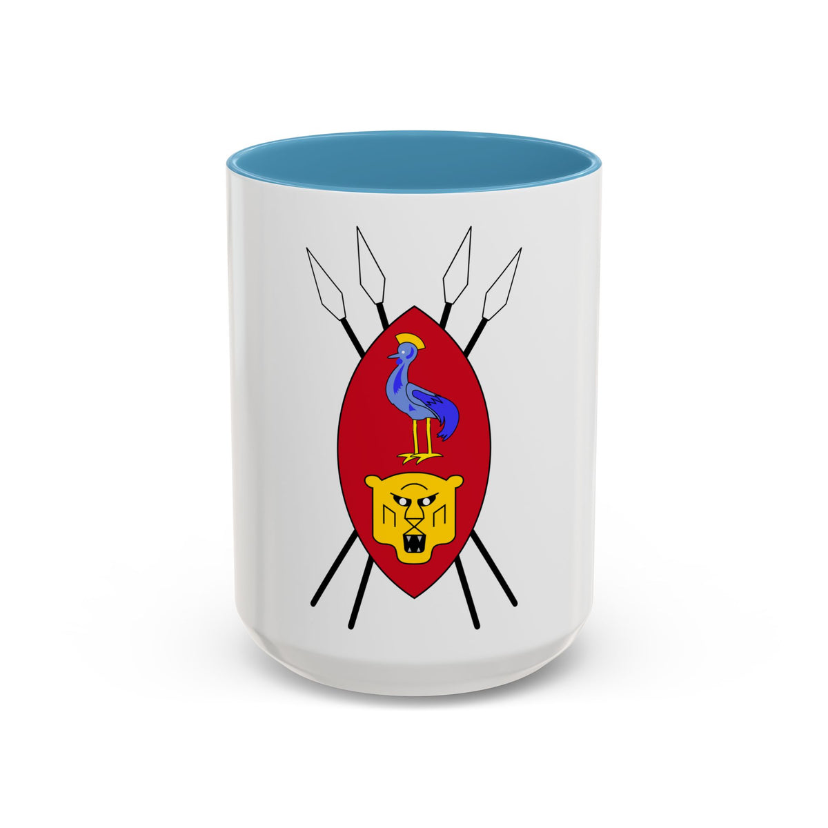 Coat of arms of Ruanda-Urundi - Accent Coffee Mug
