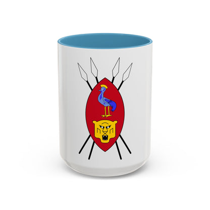 Coat of arms of Ruanda-Urundi - Accent Coffee Mug