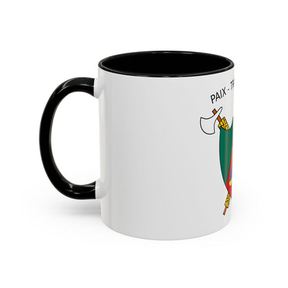 Coat of Arms of Cameroon (1975-1986) - Accent Coffee Mug