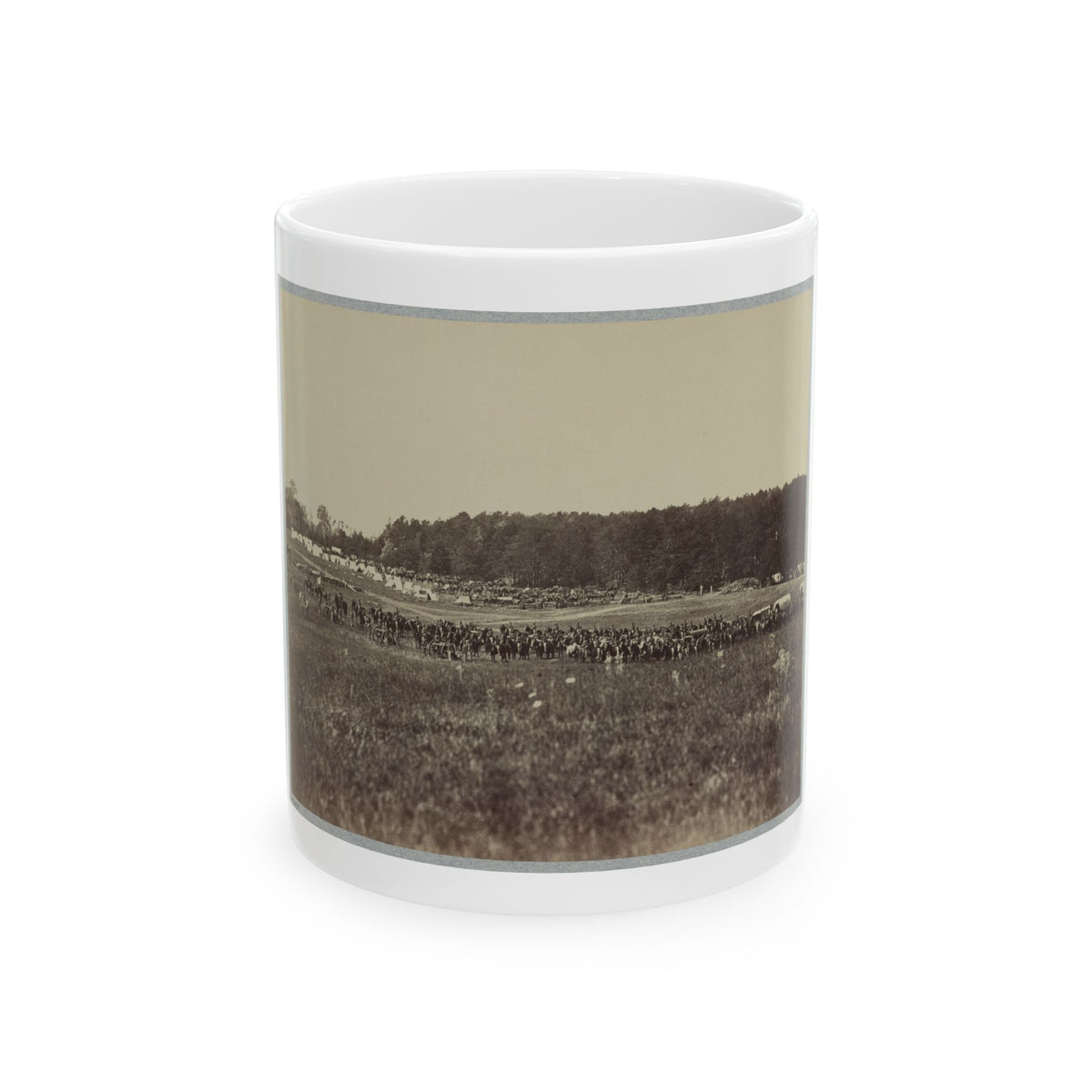 Battery A, 4th U.S. Artillery (U.S. Civil War) White Coffee Mug