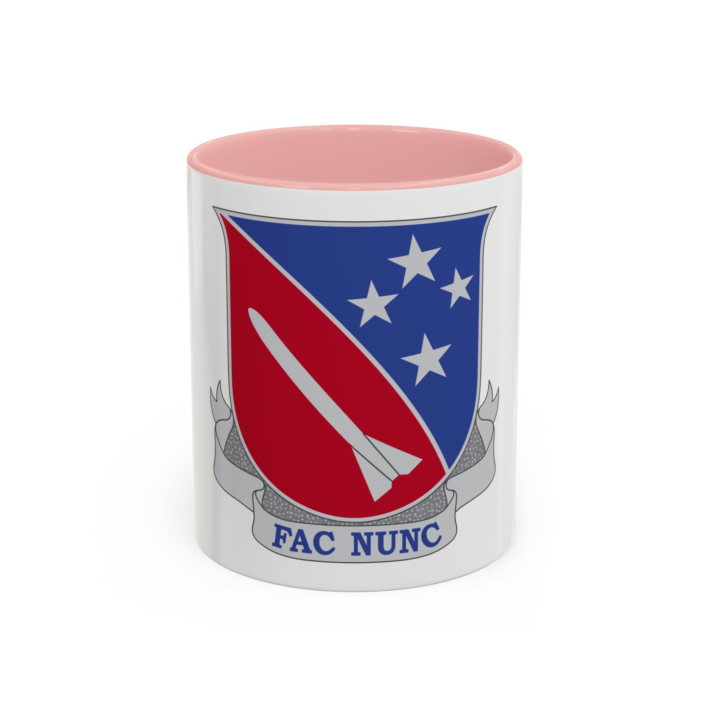 247 Field Artillery Missile Battalion (U.S. Army) Accent Coffee Mug
