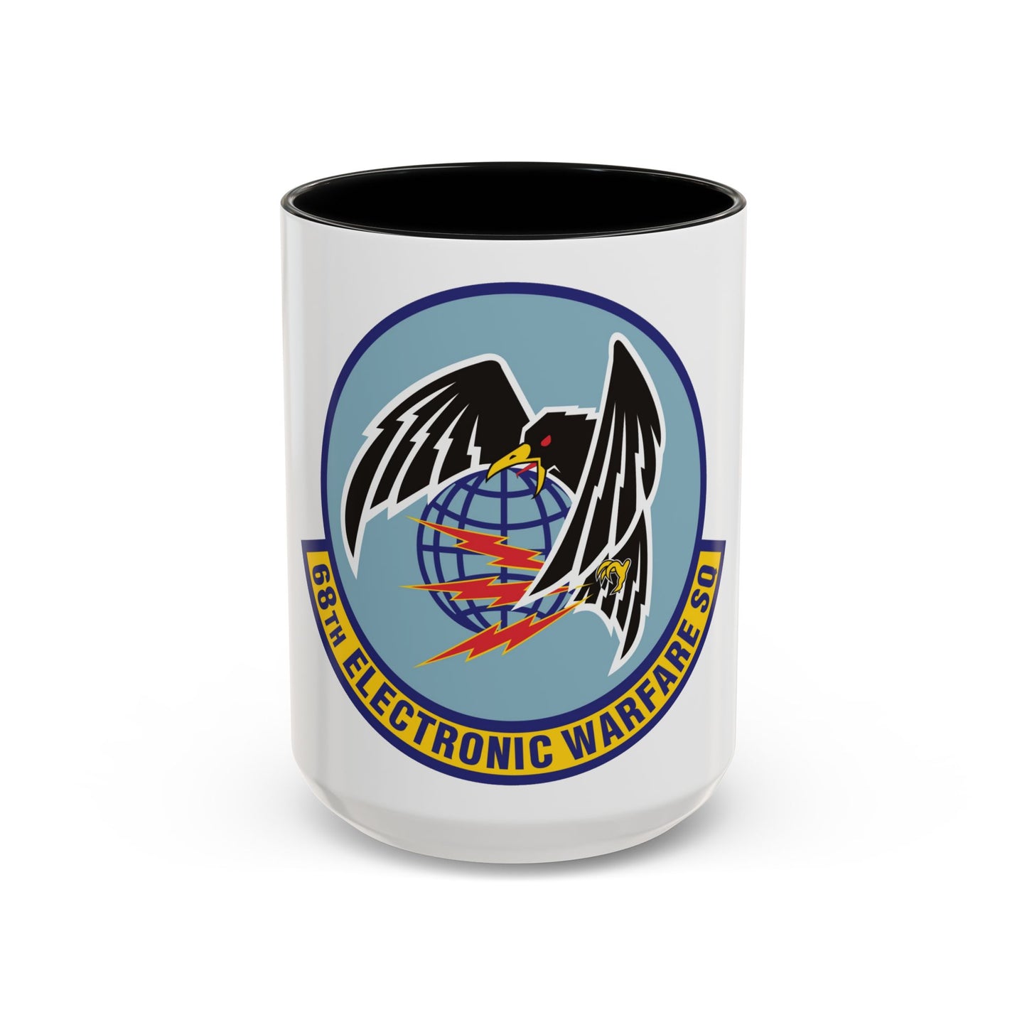 68th Electronic Warfare Squadron (U.S. Air Force) Accent Coffee Mug
