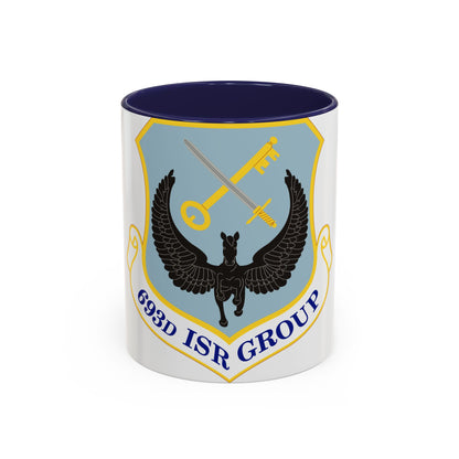 693 Intelligence Surveillance and Reconnaissance Group ACC (U.S. Air Force) Accent Coffee Mug