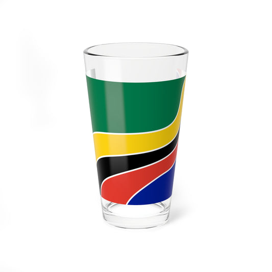South Africa Flag Designs Nov 1993 5 (South Africa) Pint Glass 16oz
