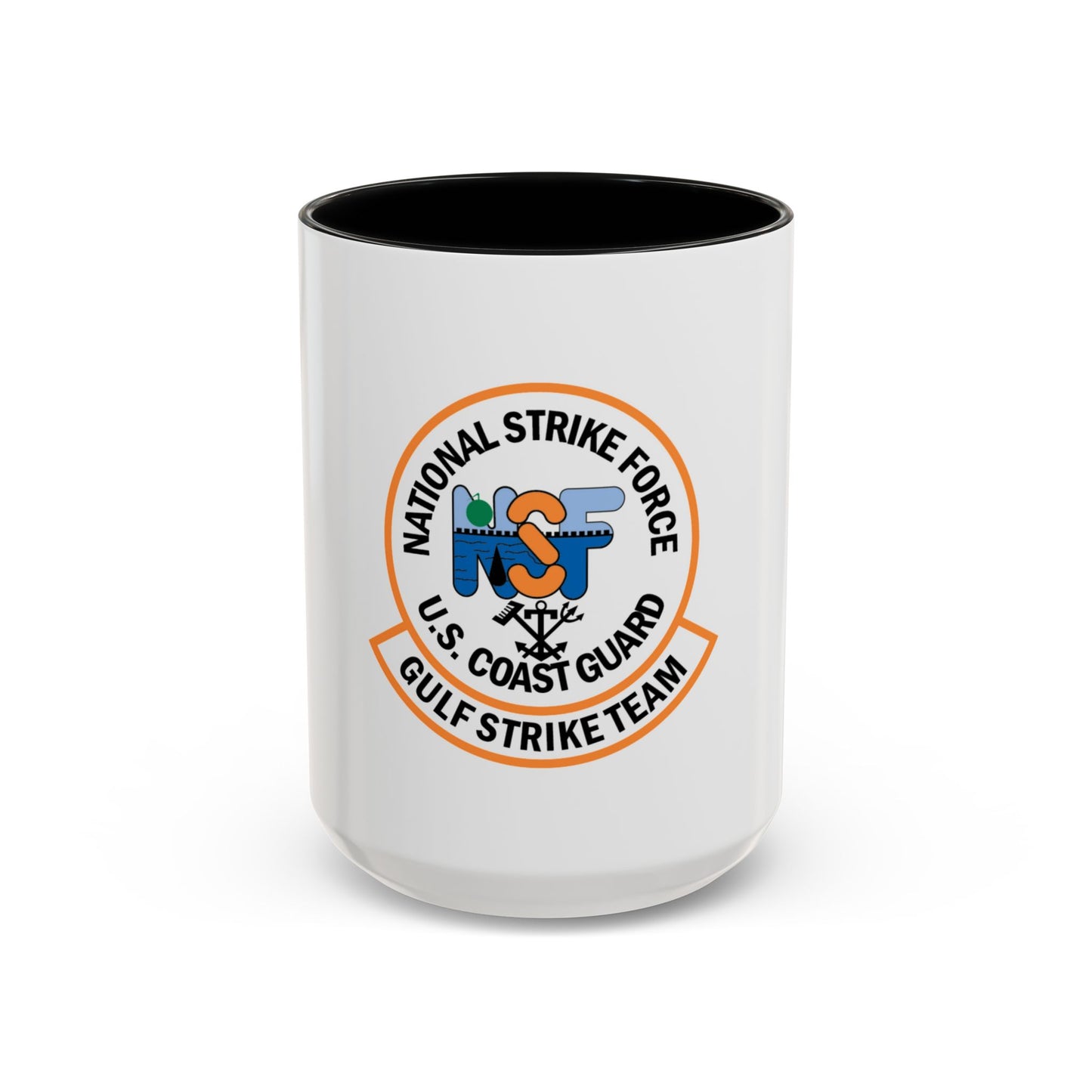 USCG Gulf Strike Team NSF (U.S. Coast Guard) Accent Coffee Mug
