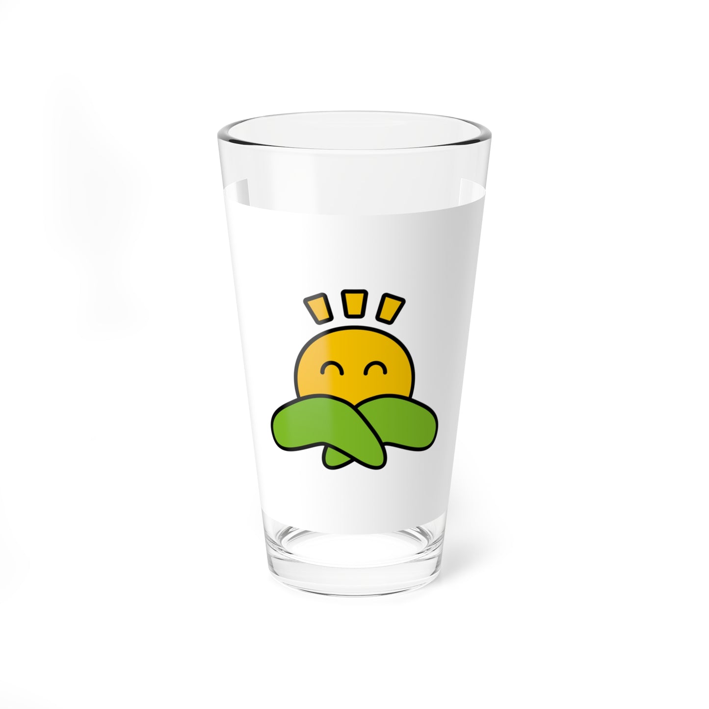 Flag of Nasukarasuyama Tochigi no text (Japan) Pint Glass 16oz
