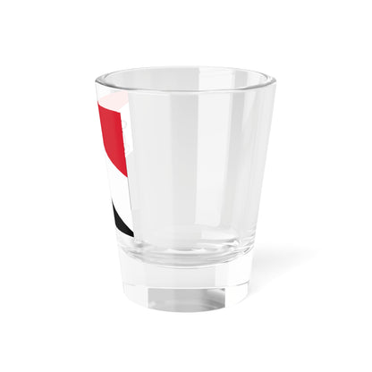Fahne der Akademischen Turnerschaft Alemannia zu Basel (Switzerland) Shot Glass 1.5oz