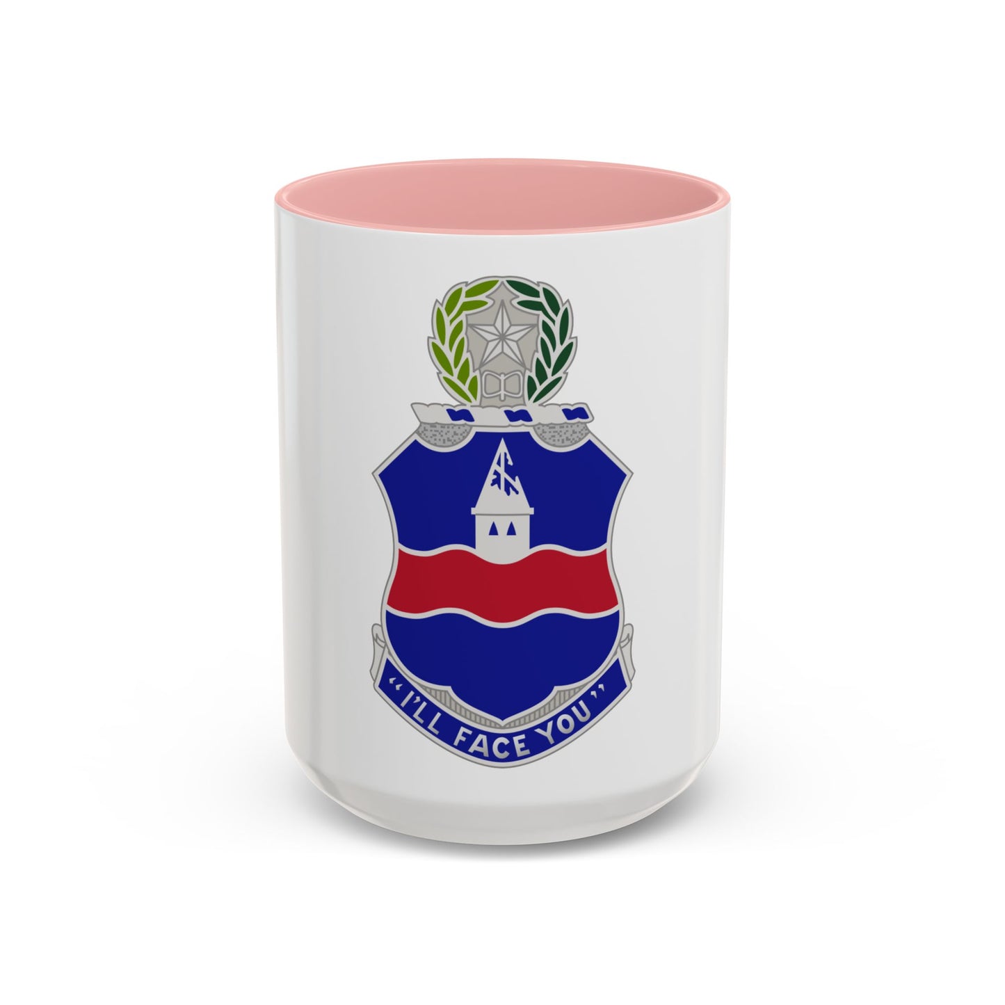 142nd Infantry Regiment (U.S. Army) Accent Coffee Mug