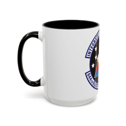 644th Electronic Systems Squadron (U.S. Air Force) Accent Coffee Mug