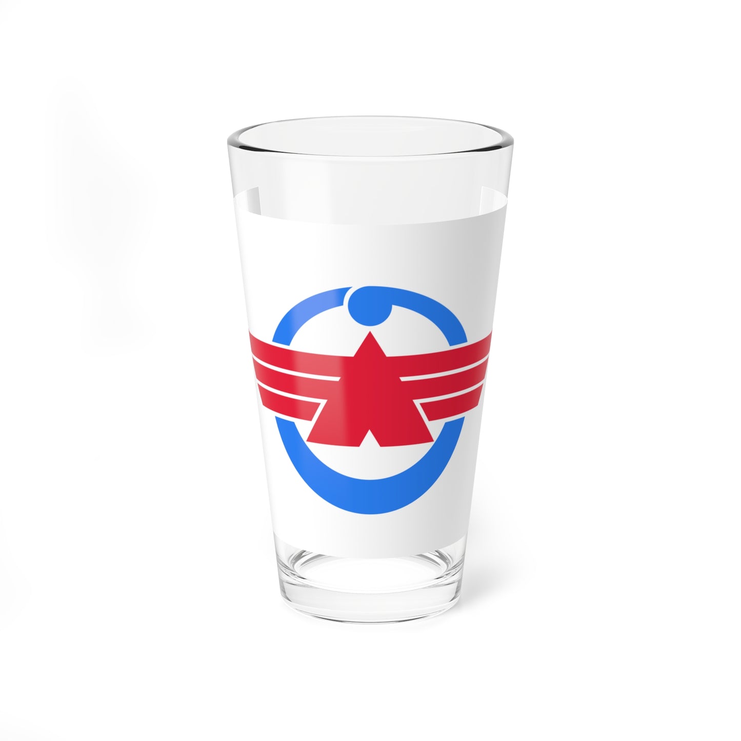 Flag of Akasaki Tottori 1954-2004 (Japan) Pint Glass 16oz
