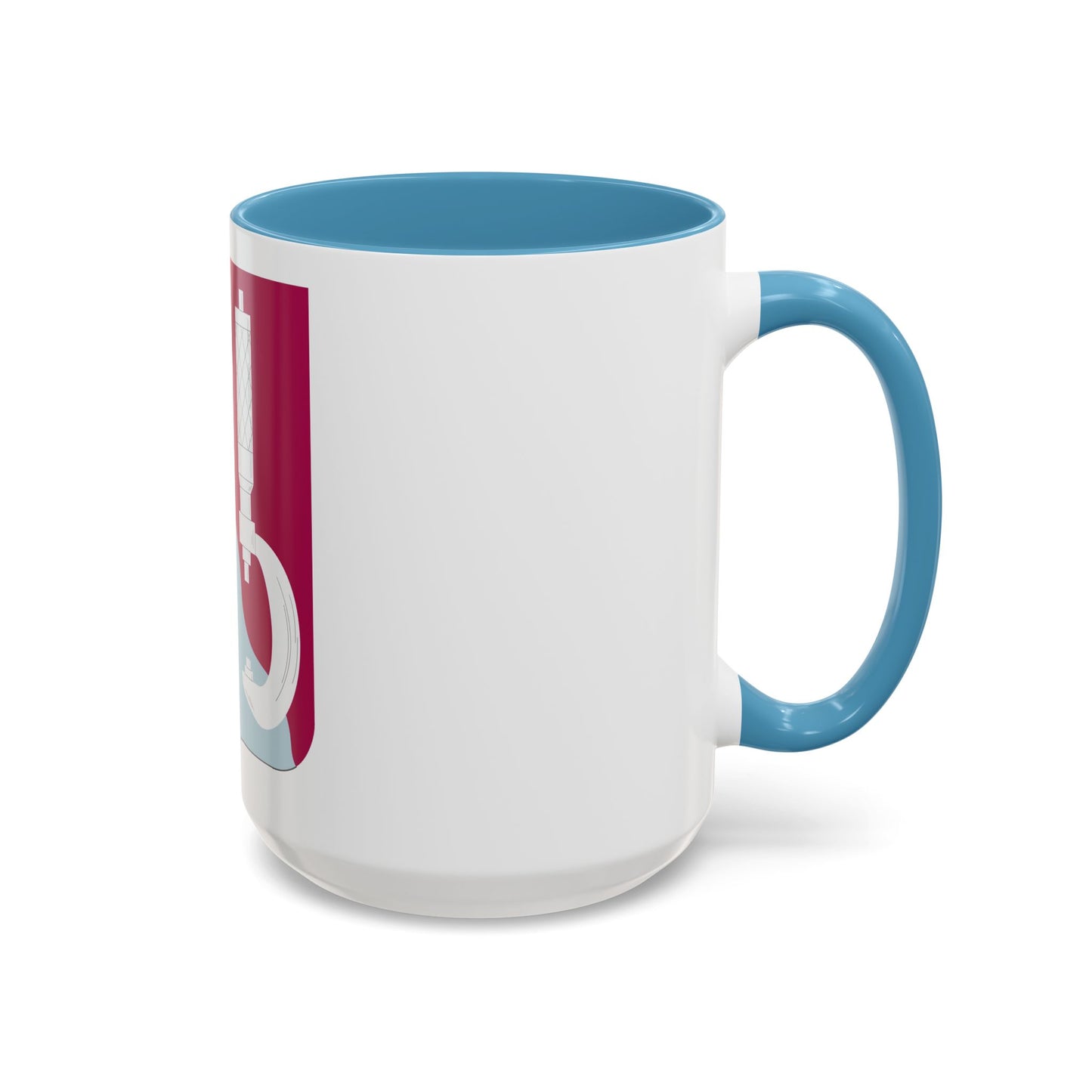 55 Maintenance Battalion (U.S. Army) Accent Coffee Mug
