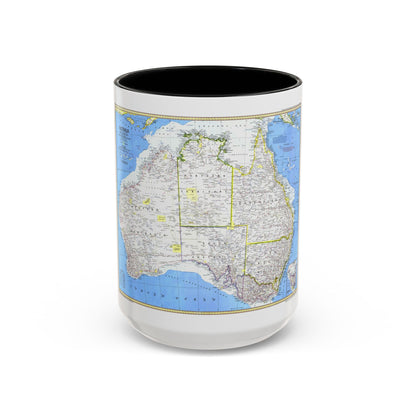 Australia (1979) (Map) Accent Coffee Mug
