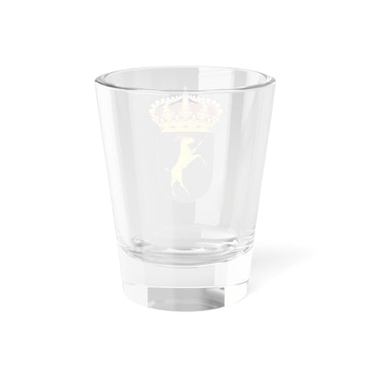 HMS Hälsingland vapen (Sweden) (Coat of Arms) Shot Glass 1.5oz