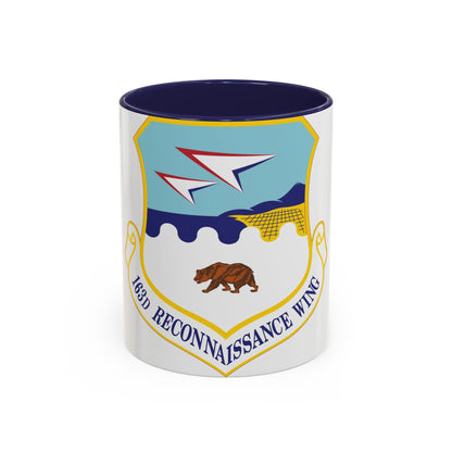 163d Reconnaissance Wing (U.S. Air Force) Accent Coffee Mug