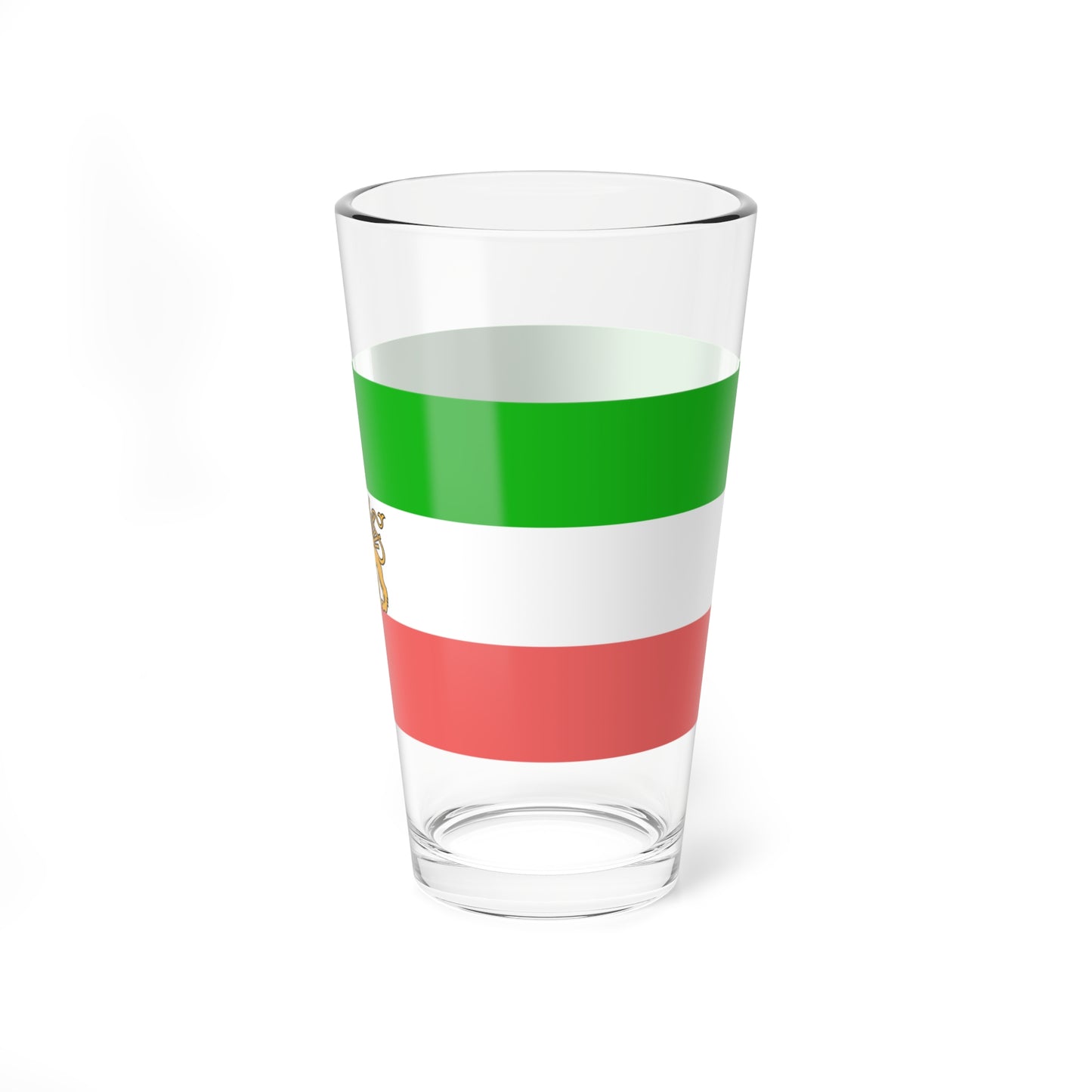 State flag of Persia 1907-1933 (Iran) Pint Glass 16oz