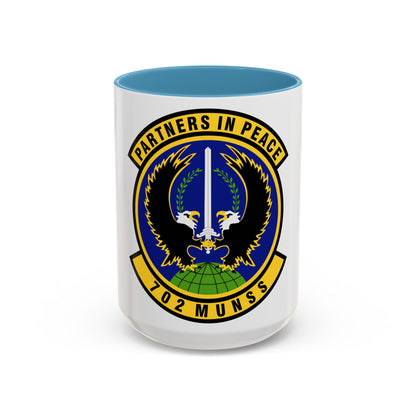 702d Munitions Support Squadron (U.S. Air Force) Accent Coffee Mug