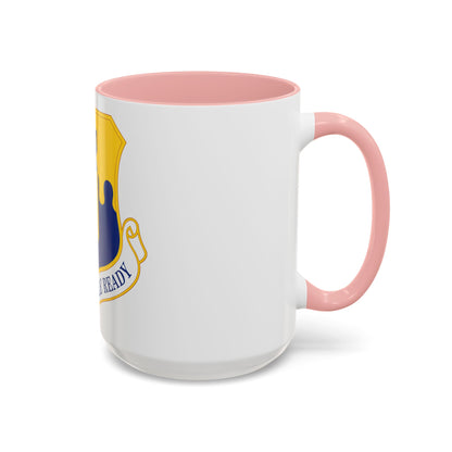 43 Air Mobility Operations Group AMC (U.S. Air Force) Accent Coffee Mug