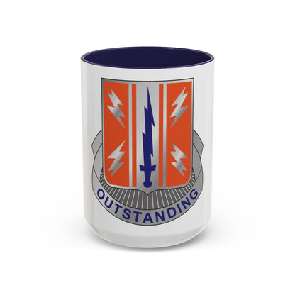 44 Signal Battalion (U.S. Army) Accent Coffee Mug