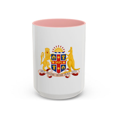 Coat of Arms of New South Wales - Accent Coffee Mug