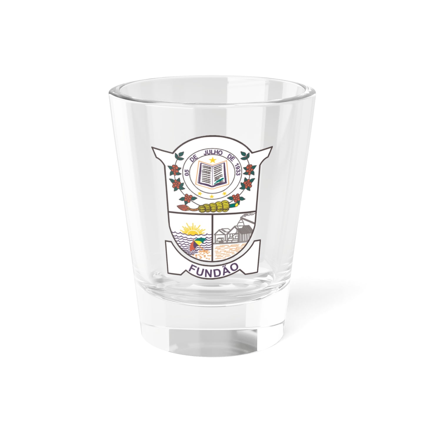 Fundao ES (Brazil) (Coat of Arms) Shot Glass 1.5oz