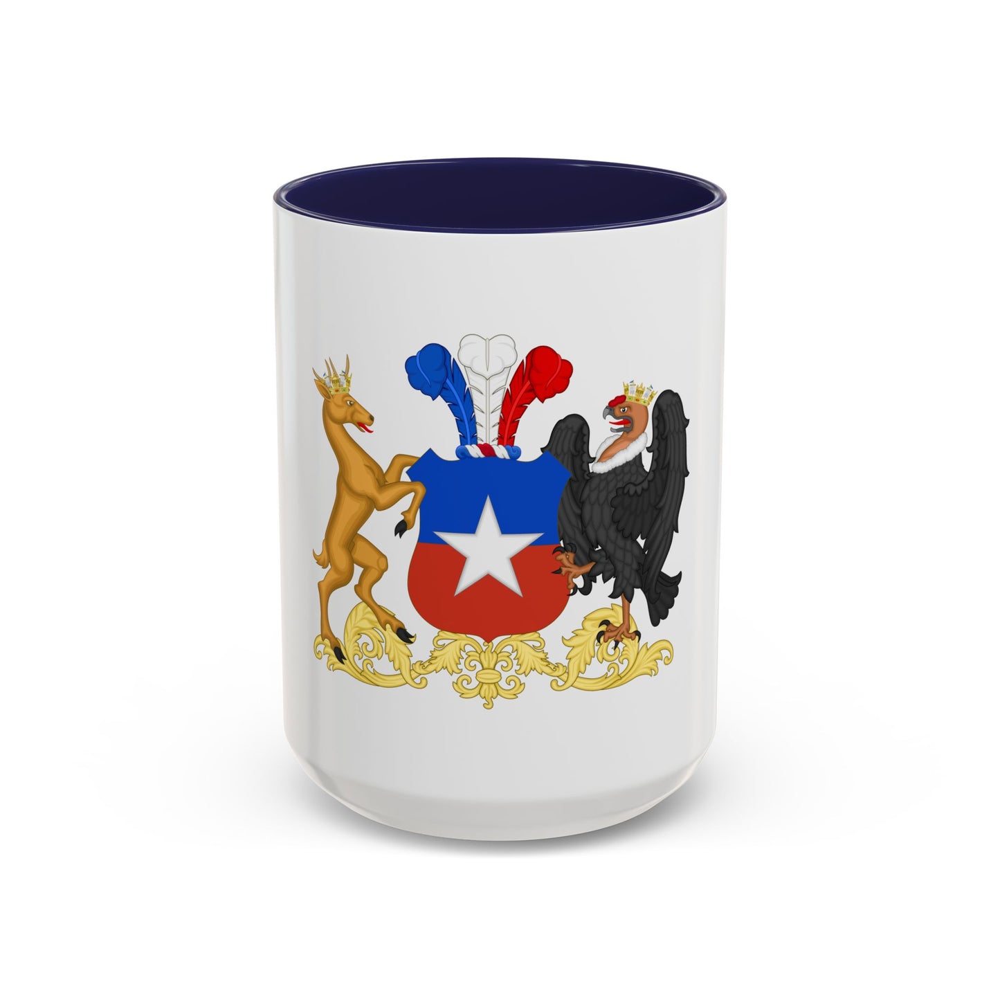 Coat of Arms of Chile (1834-1920) - Accent Coffee Mug