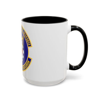 6th Civil Engineer Squadaron (U.S. Air Force) Accent Coffee Mug