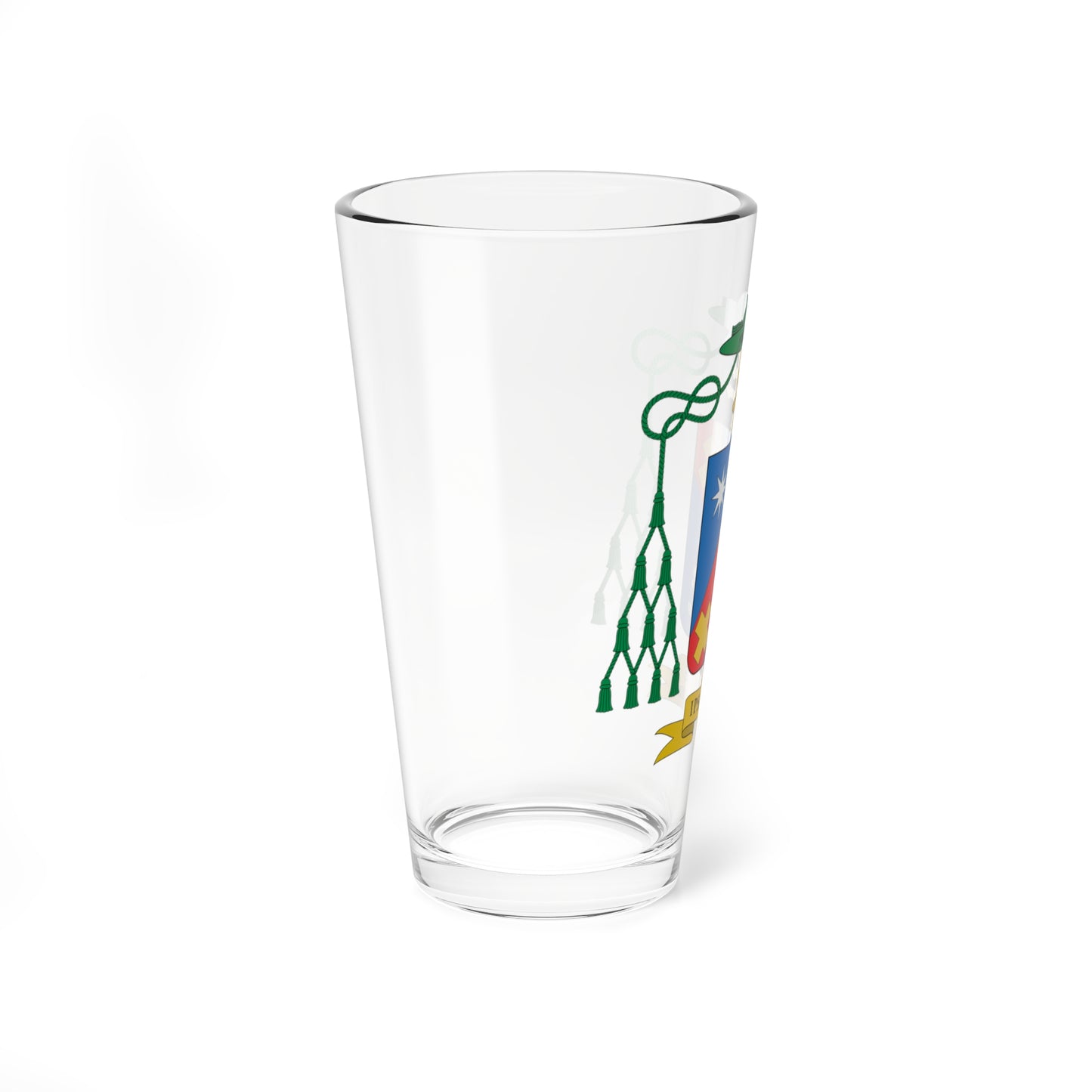 Escudo de Fernando Sáenz Lacalle (Spain) (Coat of Arms) Pint Glass 16oz