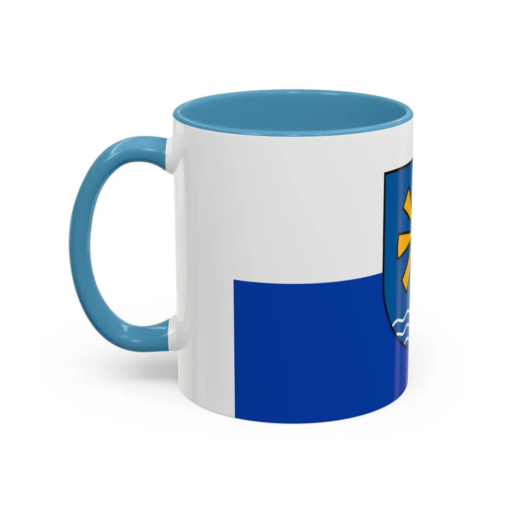 Flag of Bodenseekreis Germany - Accent Coffee Mug-Go Mug Yourself