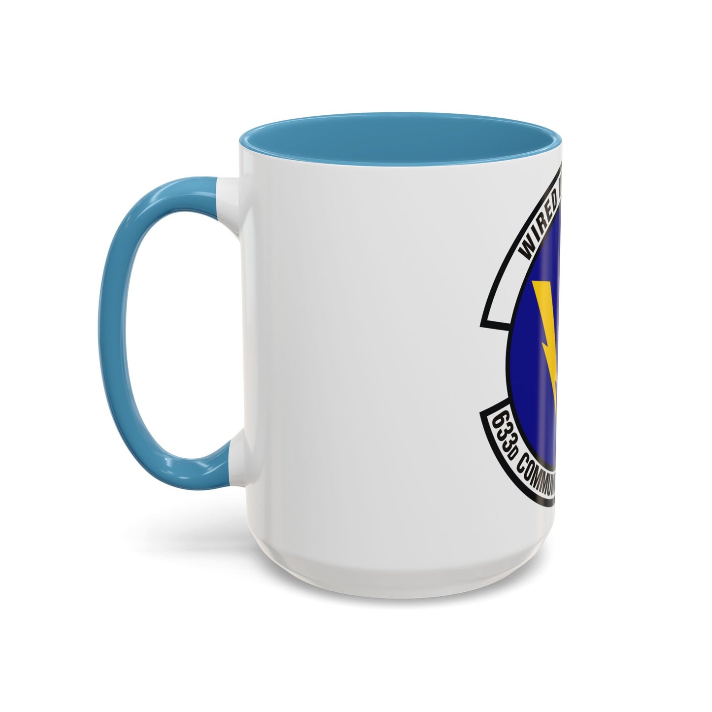 633d Communications Squadron (U.S. Air Force) Accent Coffee Mug